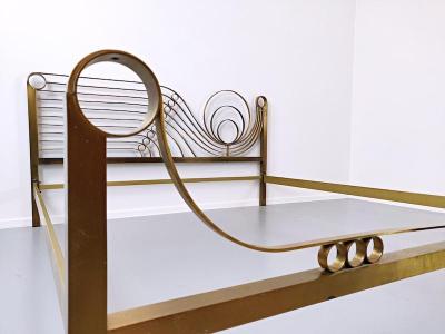 Luciano Frigerio Brass Bed by Luciano Frigerio Waves 
