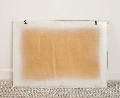 Luciano Frigerio Luciano Frigerio Brass Framed Large Mirror circa 1970