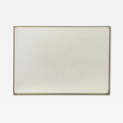 Luciano Frigerio Luciano Frigerio Brass Framed Large Mirror circa 1970
