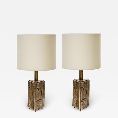 Luciano Frigerio PAIR OF TABLE LAMPS 60S ITALIAN DESIGN BY LUCIANO FRIGERIO