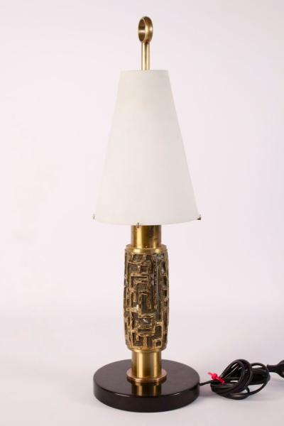 Luciano Frigerio Pair of Lamps by Luciano Frigerio