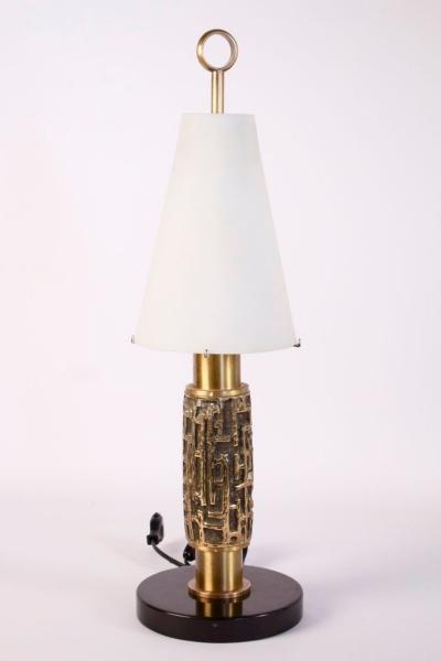 Luciano Frigerio Pair of Lamps by Luciano Frigerio