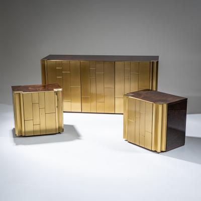 Luciano Frigerio Sideboard by Luciano Frigerio for Frigerio di Desio Italy 1970s