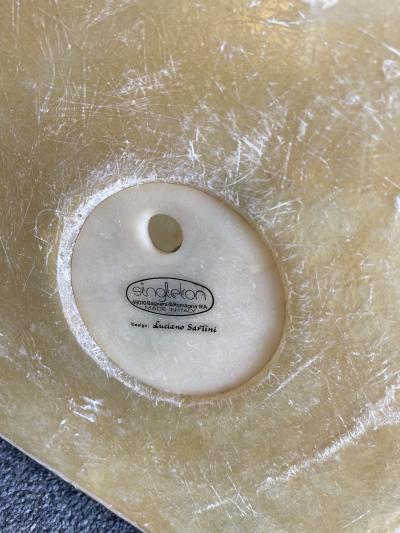 Luciano Sartini Pair of Column Floor Lamps by Luciano Sartini for Singleton Italy 1970s