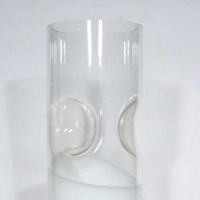Luciano Vistosi CLEAR AND WHITE SOMMERSO VISTOSI TABLE LAMP