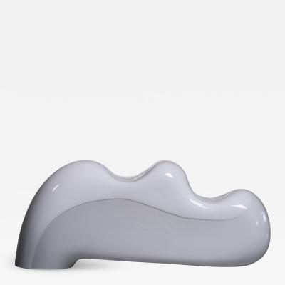 Luciano Vistosi Luciano Vistosi white Murano glass table lamp