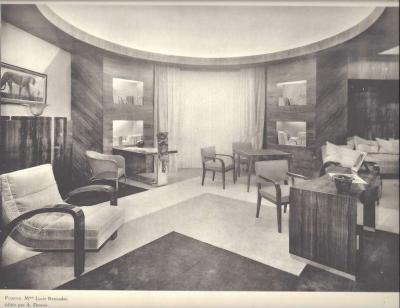 Lucie Renaudot Lucie Renaudot Large Scale Modernist Armchair