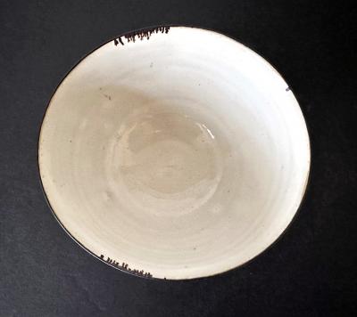 Lucie Rie British Studio Ceramic Bowl with Magnesium Glaze Lucie Rie