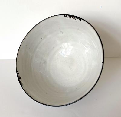 Lucie Rie British Studio Ceramic Bowl with Magnesium Glaze Lucie Rie