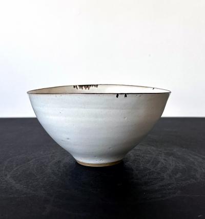Lucie Rie British Studio Ceramic Bowl with Magnesium Glaze Lucie Rie