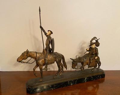 Lucien Alliot Don Quixote and Sancho Panza