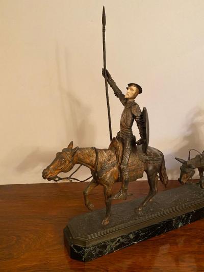 Lucien Alliot Don Quixote and Sancho Panza