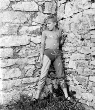Lucien Clergue Acrobate de la grande recreation 1955