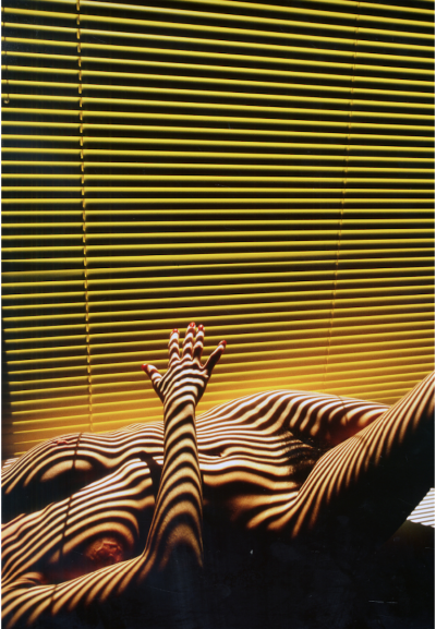Lucien Clergue Andr e with Red Finger Nails NY 1987