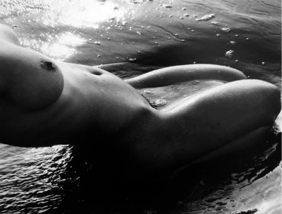 Lucien Clergue Nude of the sea 1971