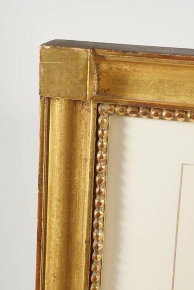 Lucien Laurent Gsell Large Charcoal on Paper Drawing of a Male Nude