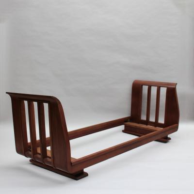 Lucien Rollin Fine French 1930s Daybed Sofa Attributed to Lucien Rollin