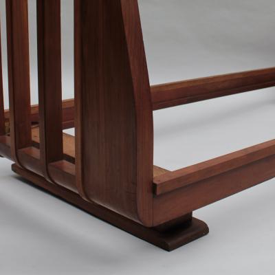 Lucien Rollin Fine French 1930s Daybed Sofa Attributed to Lucien Rollin