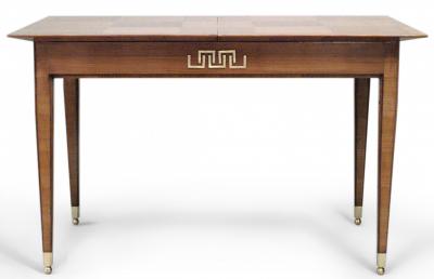Lucien Rollin Lucien Rollin French Mid Century Ormolu Maple Dining Table