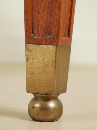 Lucien Rollin Lucien Rollin three armchairs in satinwood and bronze