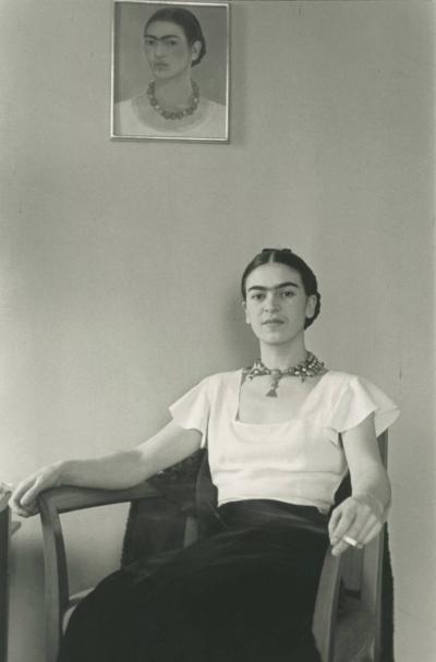 Lucienne Bloch Frida at the Barbizon Hotel