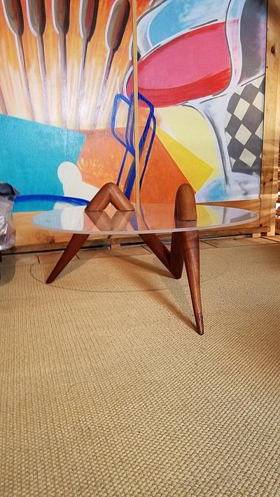 Lucite Coffee Table Carlsbad Studio 1970s