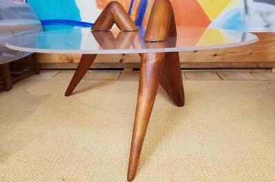 Lucite Coffee Table Carlsbad Studio 1970s