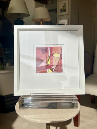 Lucite Table Top Art Easel Small 