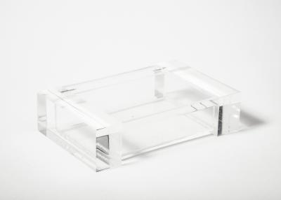 Lucite Transparent Box Italy c 1980