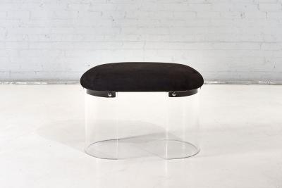 Lucite Vanity Bench 1960
