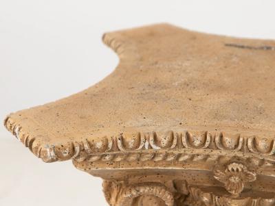 Lucite and Limestone Column or Pedestal