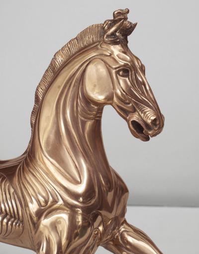 Ludovico De Luigi Renaissance Bronze Horses