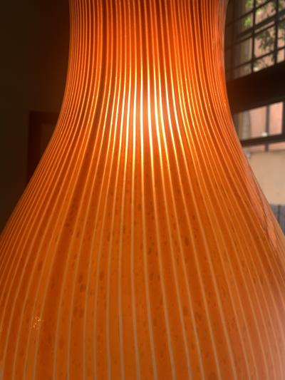 Ludovico Diaz de Santillana Anemone pendant chandelier in glass by Ludovico Diaz de Santillana for Venini
