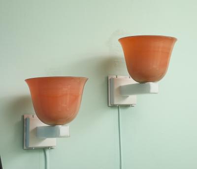 Ludovico Diaz de Santillana Pair of Wall Lights by Ludovico Diaz de Santillano for Venini