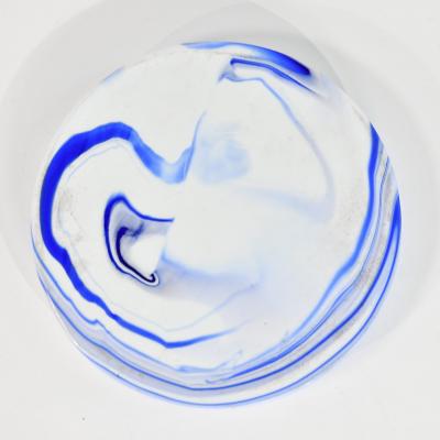 Ludovico Diaz de Santillana Swirled glass dish