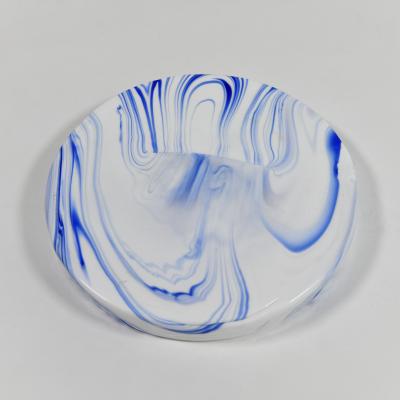Ludovico Diaz de Santillana Swirled glass dish for the Hotel Excelsior Lido