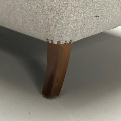 Ludvig Pontoppidan Ludvig Pontoppidan Danish Mid Century Modern Sofa Light Gray Wool 1950s
