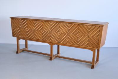 Ludvig Sturm Exceptional Ludvig Sturm Solid Oak Sideboard Inrednings Kompaniet Malm 1948