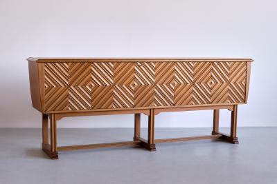Ludvig Sturm Exceptional Ludvig Sturm Solid Oak Sideboard Inrednings Kompaniet Malm 1948