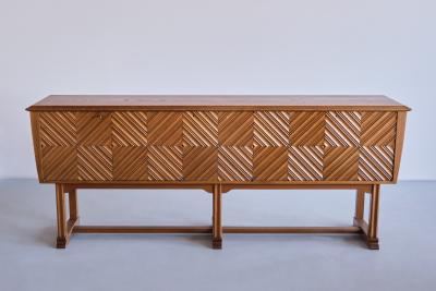 Ludvig Sturm Exceptional Ludvig Sturm Solid Oak Sideboard Inrednings Kompaniet Malm 1948