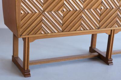 Ludvig Sturm Exceptional Ludvig Sturm Solid Oak Sideboard Inrednings Kompaniet Malm 1948