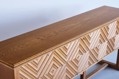 Ludvig Sturm Exceptional Ludvig Sturm Solid Oak Sideboard Inrednings Kompaniet Malm 1948