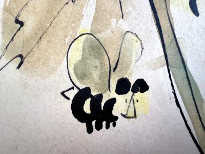 Ludwig Bemelmans Madeline in a Garden with Windmill Original Art twelve little girls
