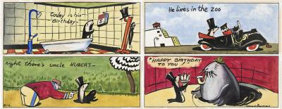 Ludwig Bemelmans Silly Willy Performing Seal Celebrates Happy Birthday