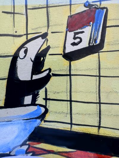 Ludwig Bemelmans Silly Willy Performing Seal Celebrates Happy Birthday