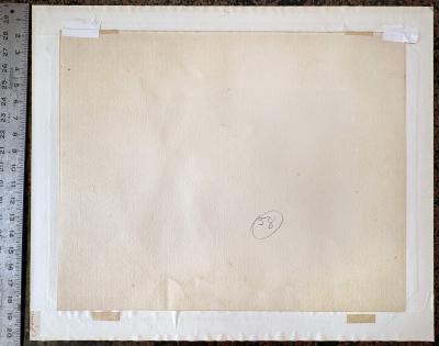 Ludwig Bemelmans Snobby Chef Big Hat Upscale Restaurant Theme