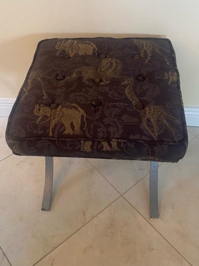 Ludwig Mies Van Der Rohe BARCELONA STYLE OTTOMAN IN THE MANNER OF MIES VAN DER ROHE