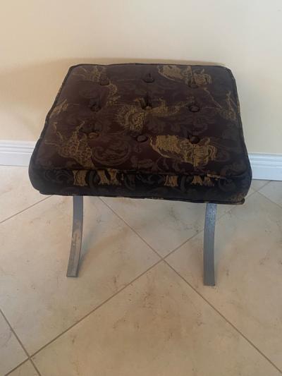 Ludwig Mies Van Der Rohe BARCELONA STYLE OTTOMAN IN THE MANNER OF MIES VAN DER ROHE