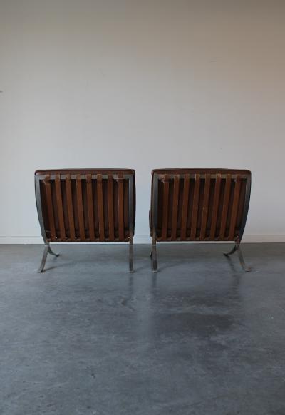 Ludwig Mies Van Der Rohe Barcelona Chair Model 250LS By Lilly Reich and Mies van der Rohe for Knoll