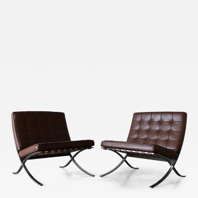 Ludwig Mies Van Der Rohe Barcelona Chair Model 250LS By Lilly Reich and Mies van der Rohe for Knoll